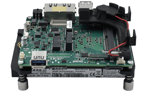x86 industrial BoxPC in the embedded NUC™ Standard / NUCVHCO1